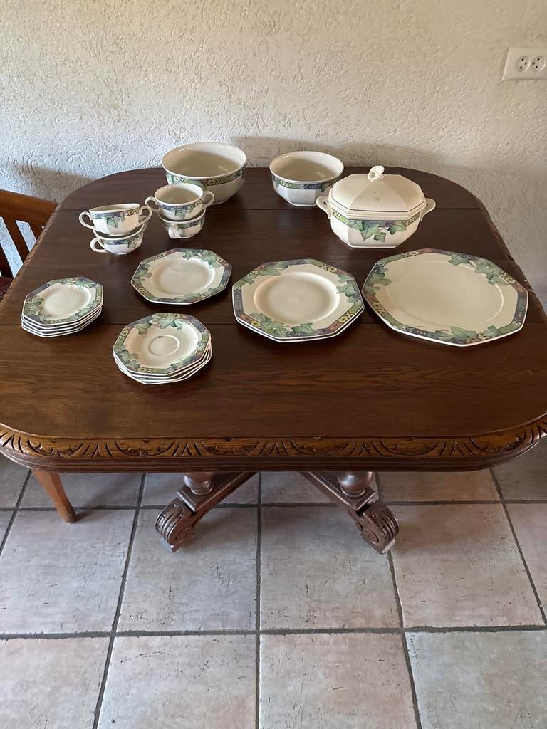Villeroy & Boch Pasadena Servies - Elegant servies, Ophalen of Verzenden, Zo goed als nieuw, Overige stijlen, Porselein