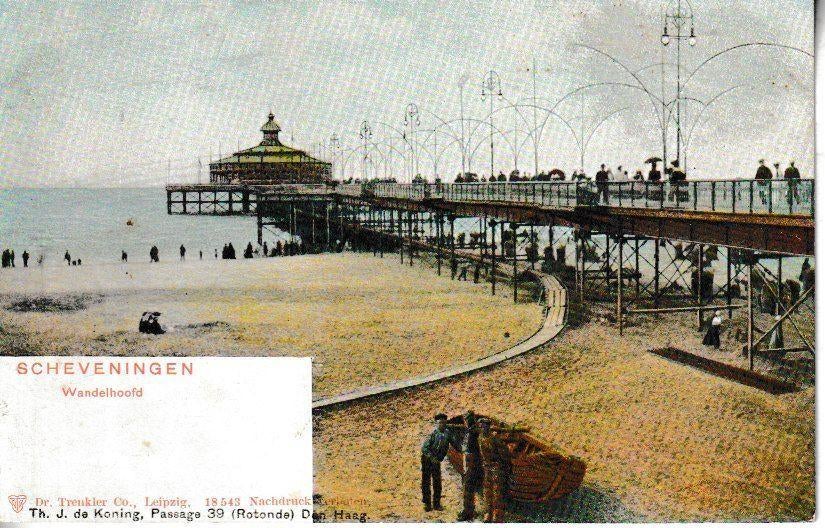 SCHEVENINGEN - WANDELHOOFD, Ophalen of Verzenden, 1920 tot 1940, Ongelopen, Zuid-Holland