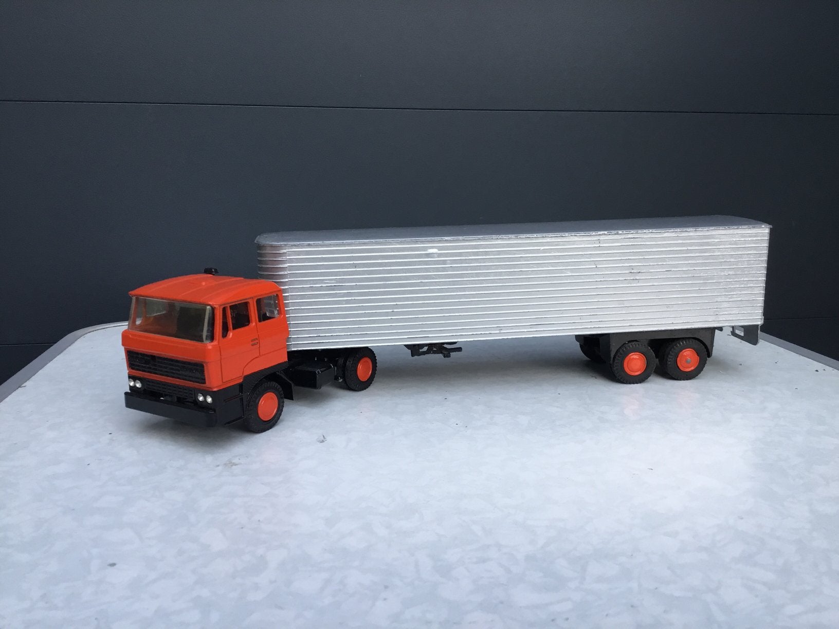 Lion Car Daf 2800, Ophalen of Verzenden, Zo goed als nieuw, Bus of Vrachtwagen, Lion Toys