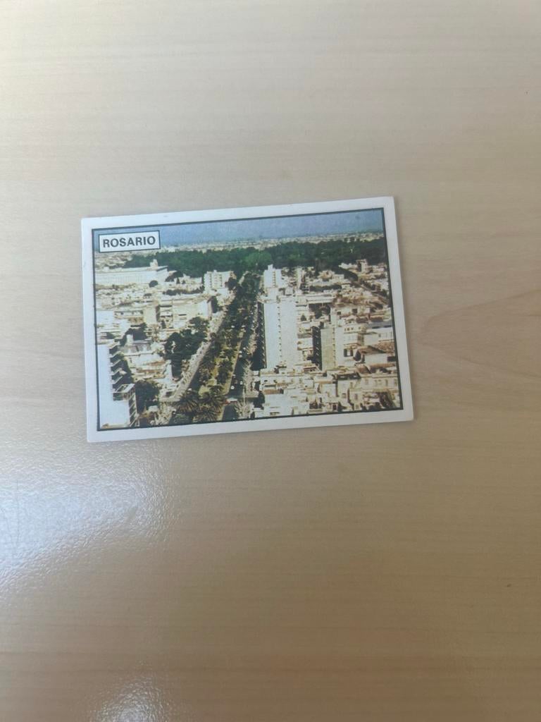 Panini WK 1978 Plaatje - Rosario #36, Ophalen of Verzenden, Zo goed als nieuw, Sticker