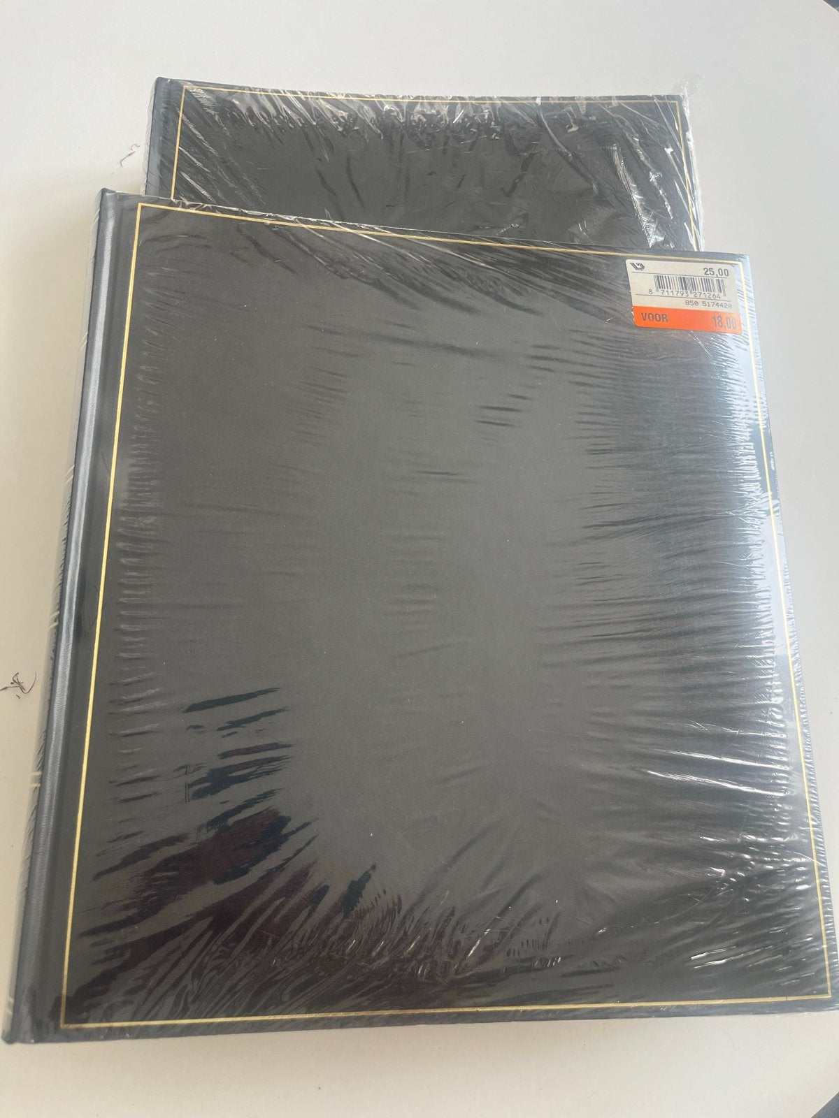Nieuw Henzo Fotoalbum Zwart - 2 stuks, Ophalen, Nieuw