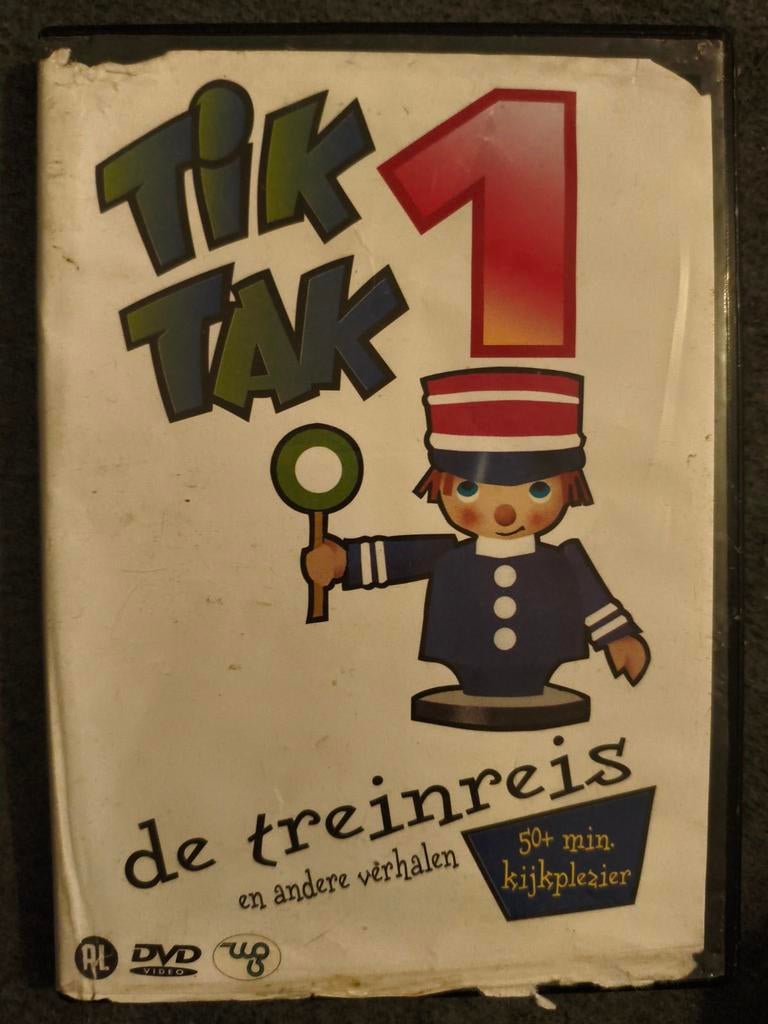 Tik Tak 1: De treinreis en andere verhalen DVD, Cd's en Dvd's, Dvd's | Kinderen en Jeugd, Ophalen of Verzenden