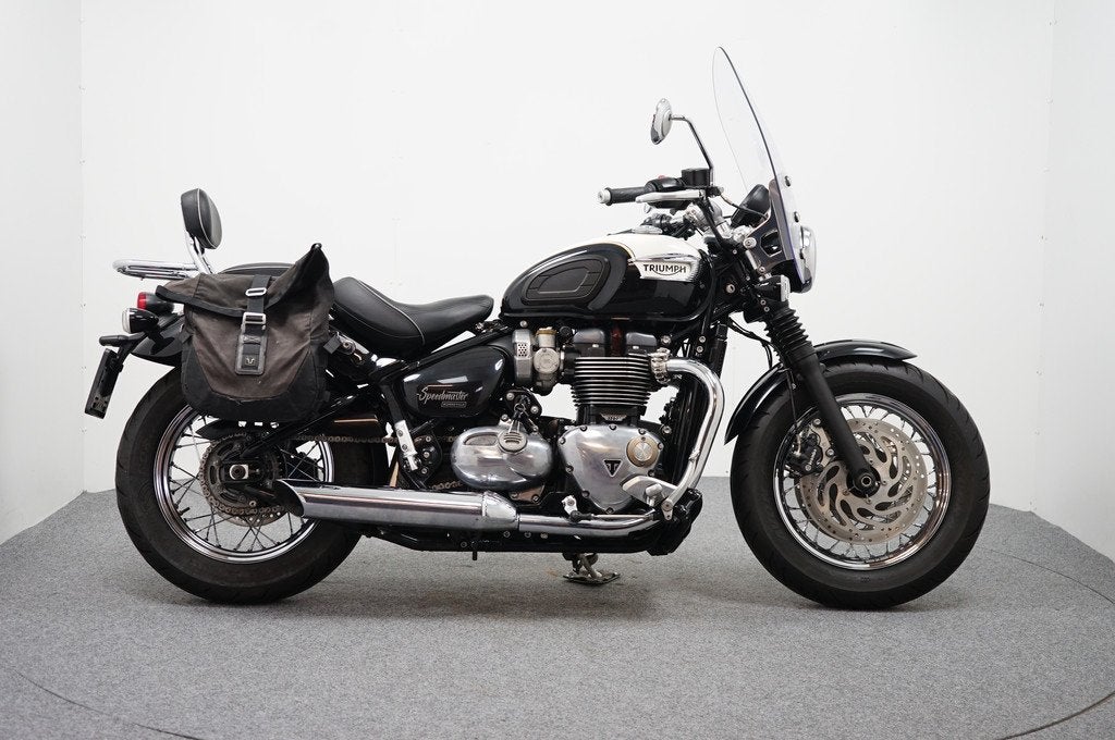 Triumph BONNEVILLE SPEEDMASTER ABS (bj 2018), Motoren, Motoren | Triumph, Cruise Control, Chopper, Bedrijf, Meer dan 35 kW
