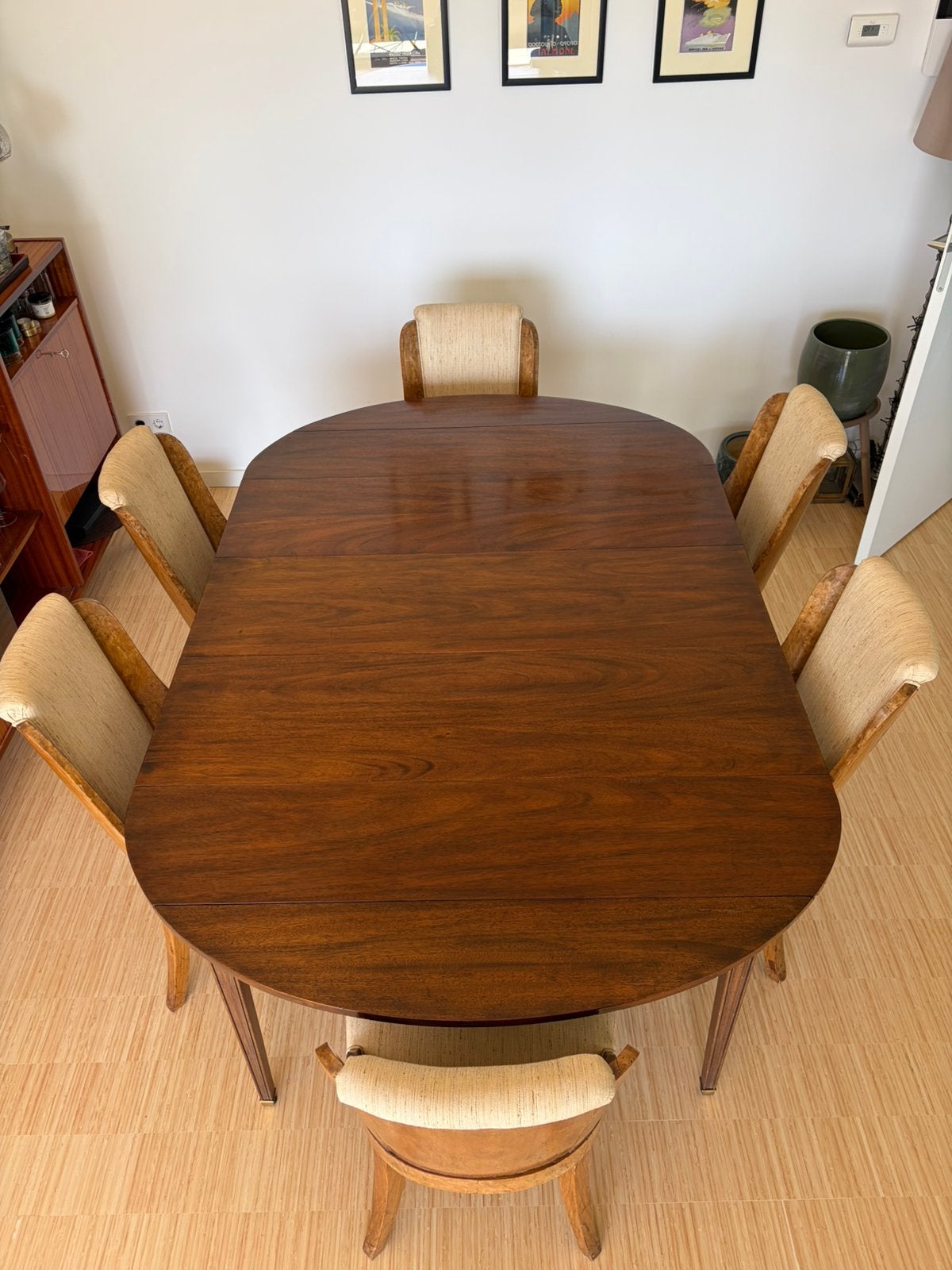 Utischuifbare eettafel- extendable table (2-10 person), Huis en Inrichting, Tafels | Eettafels, Gebruikt, 100 tot 150 cm, 150 tot 200 cm