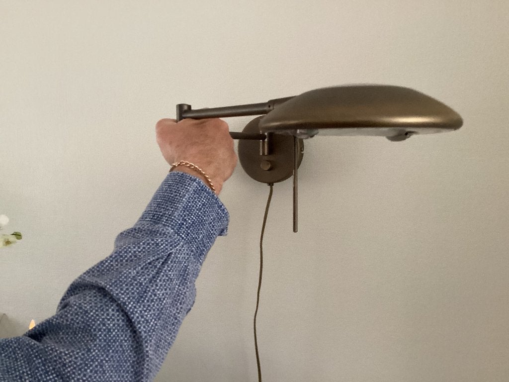 Wandlamp, Ophalen, Zo goed als nieuw, Wandlamp