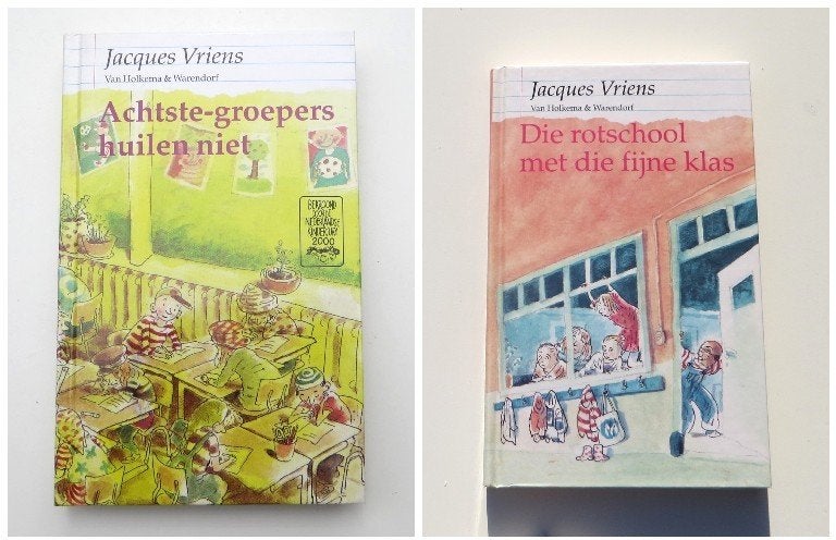 2x Jeugd M5414: Jacques Vriens over Schoolleven ca. 10+, Jacques Vriens, Non-fictie, Ophalen of Verzenden, Zo goed als nieuw