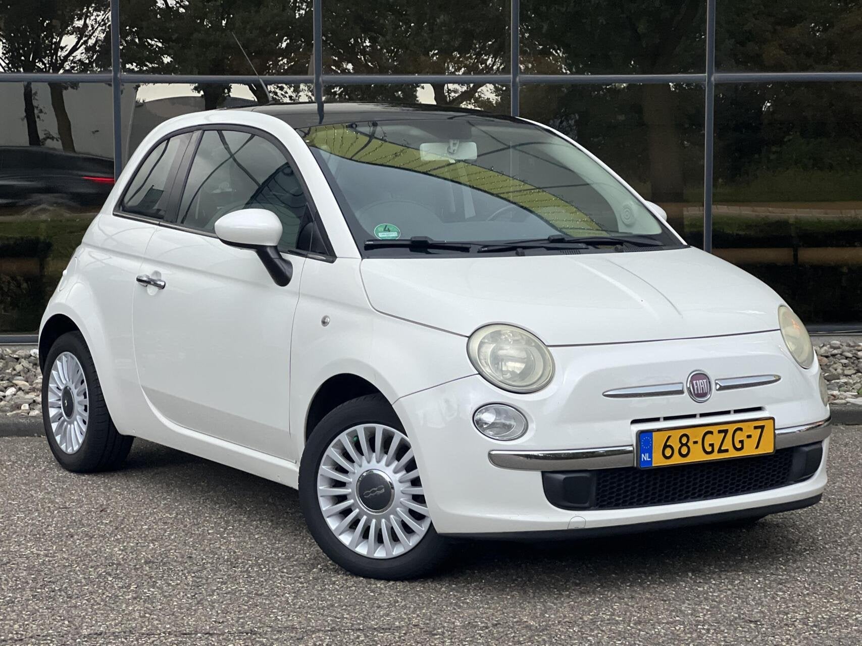 Fiat 500 1.2 Lounge | Panoramadak☀️ | Airco❄️ | Nw D, Auto's, Gebruikt, 1242 cc, 4 cilinders, 840 kg