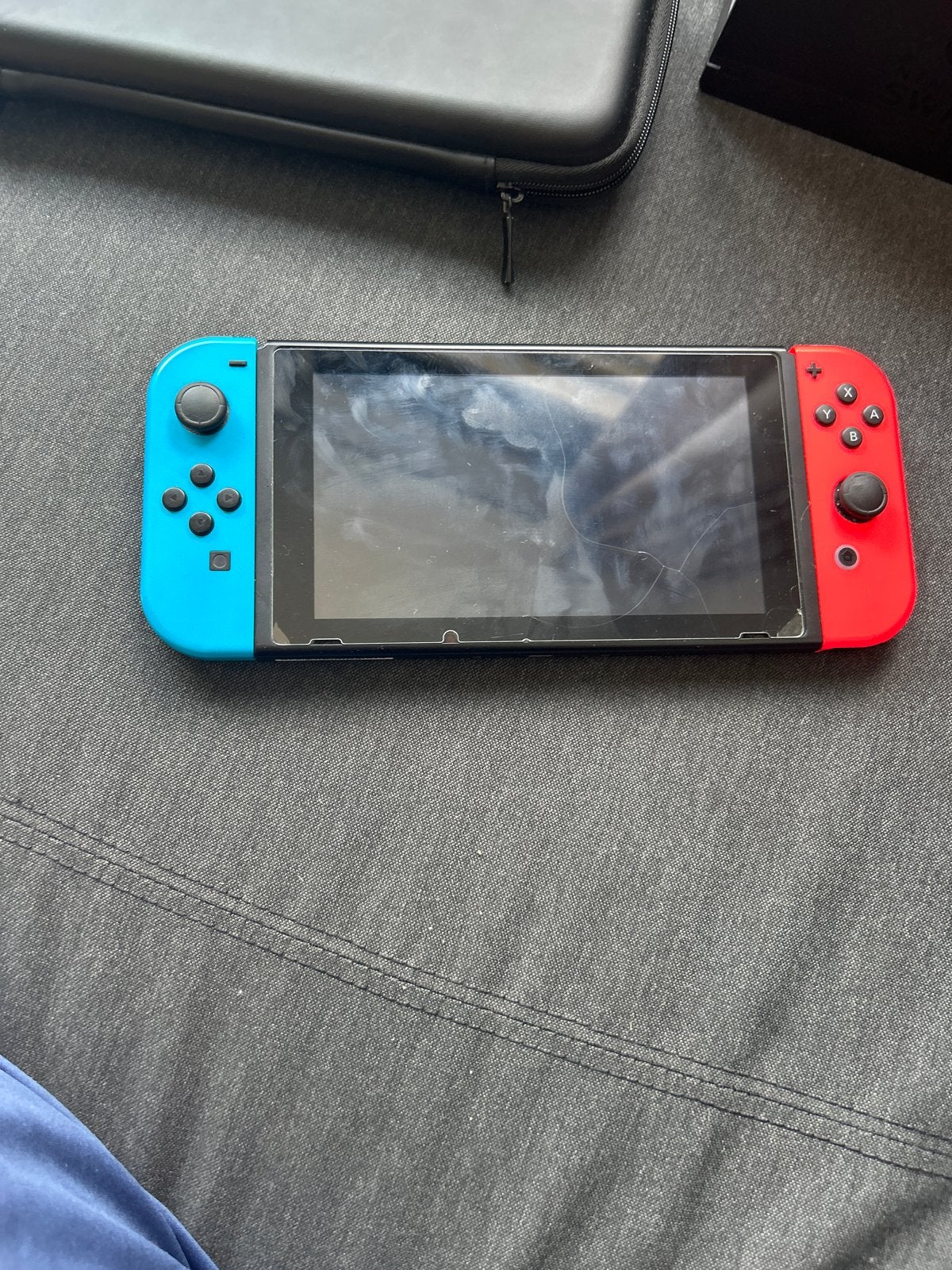 Nintendo Switch Original met Dock en Reisetui - Gebruikt, Ophalen of Verzenden, Gebruikt, Met 2 controllers, Switch Original