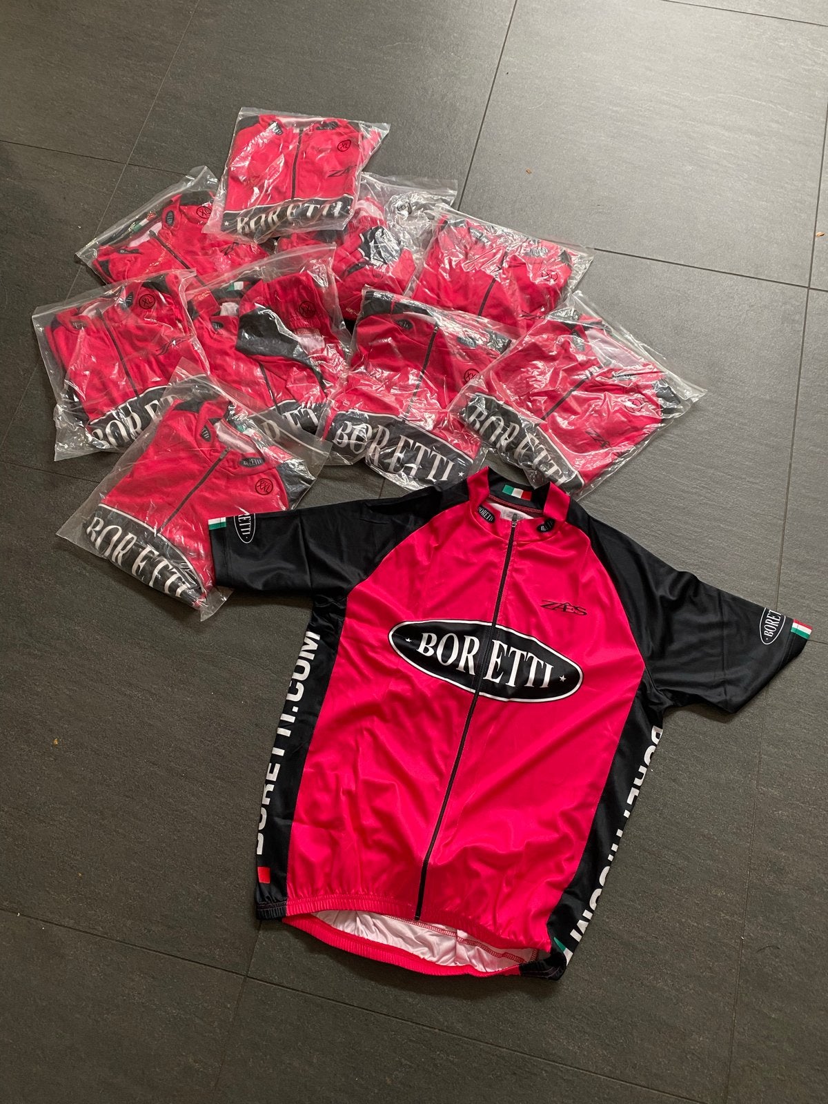 Partij Boretti Fiets Shirts - Nieuw in verpakking, Fietsen en Brommers, Nieuw, Ophalen of Verzenden, ., XL