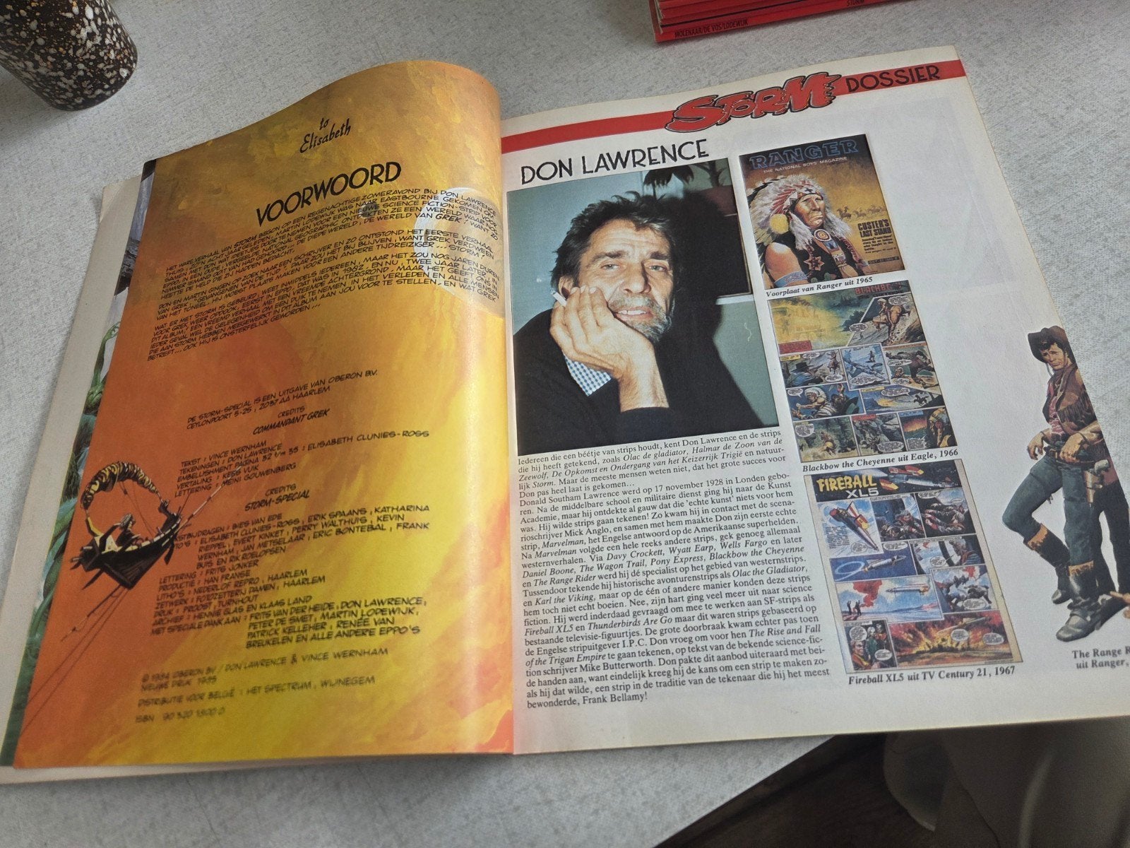 Storm Special: Gevangenen van de Tijd - Don Lawrence, Boeken, Eén stripboek, Ophalen of Verzenden, Zo goed als nieuw