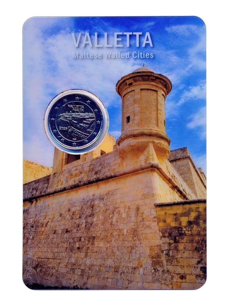Malta 2 Euro 2026 Valletta in blister, Ophalen of Verzenden, Malta, 2 euro, Losse munt