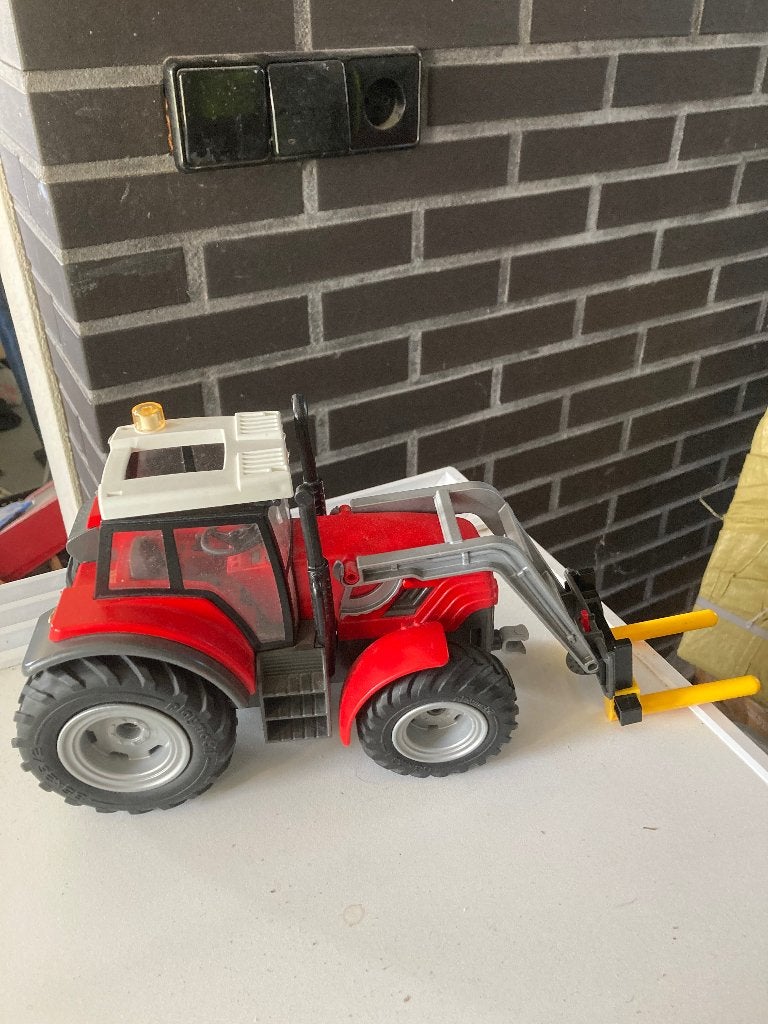 Playmobil traktor, Ophalen of Verzenden, Gebruikt