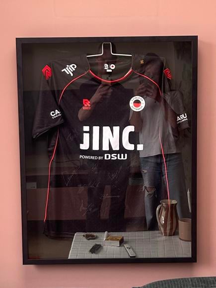 Gesigneerd Excelsior Rotterdam voetbalshirt - XL, Verzamelen, Ophalen of Verzenden, Nieuw, Overige binnenlandse clubs, Shirt
