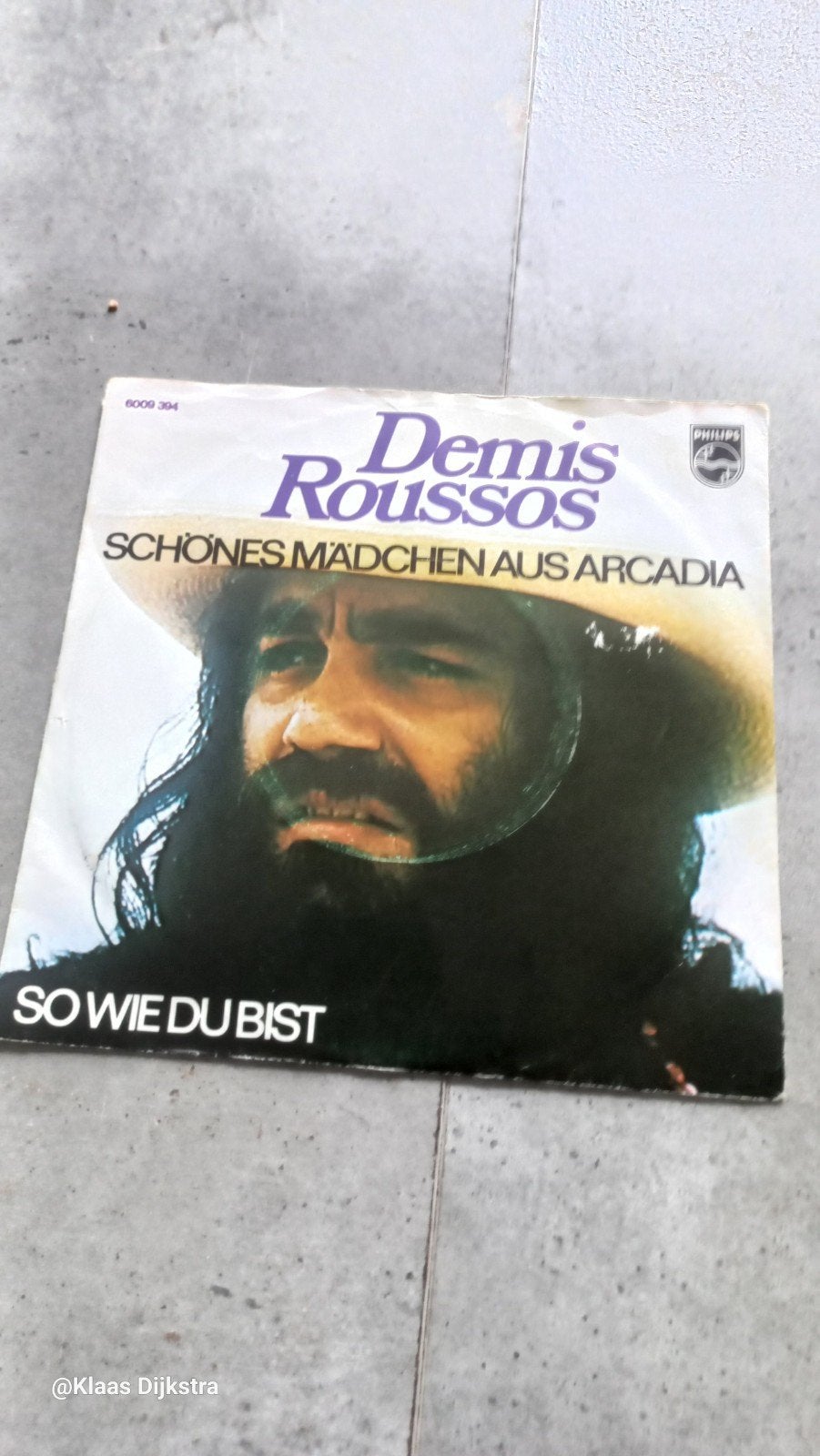 Demis Roussos - Schönes Mädchen Aus Arcadia / So Wie Du Bist, Cd's en Dvd's, Ophalen of Verzenden, Gebruikt, 7 inch, Pop