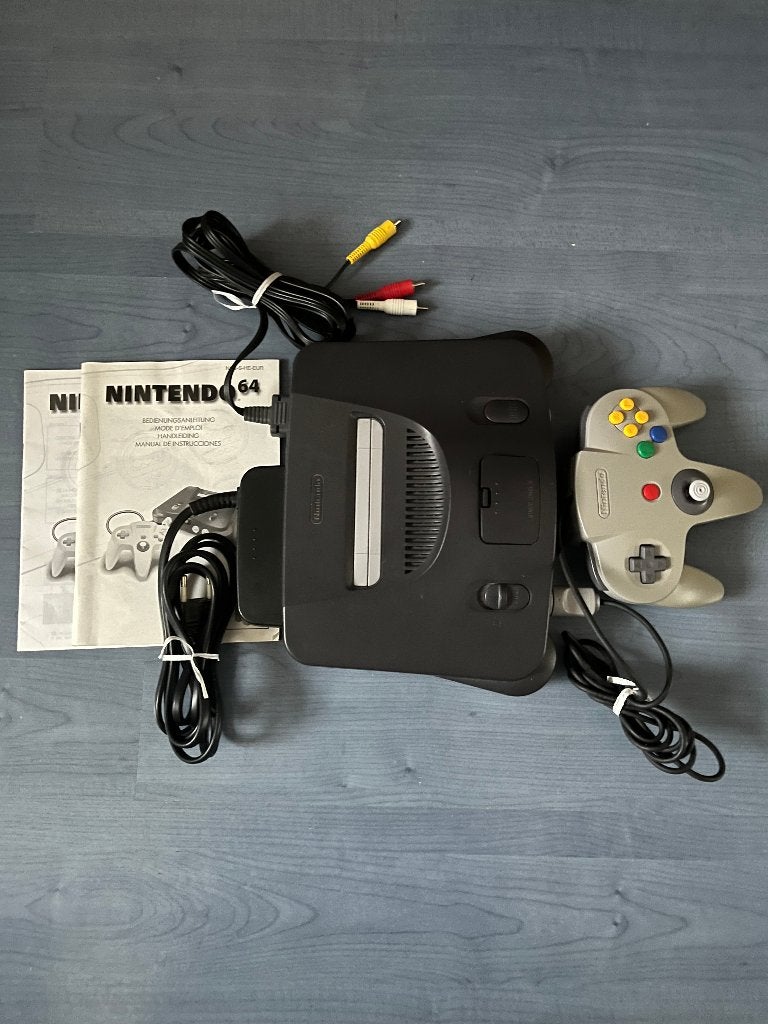 Nintendo 64, Ophalen of Verzenden, Zo goed als nieuw, Met 1 controller