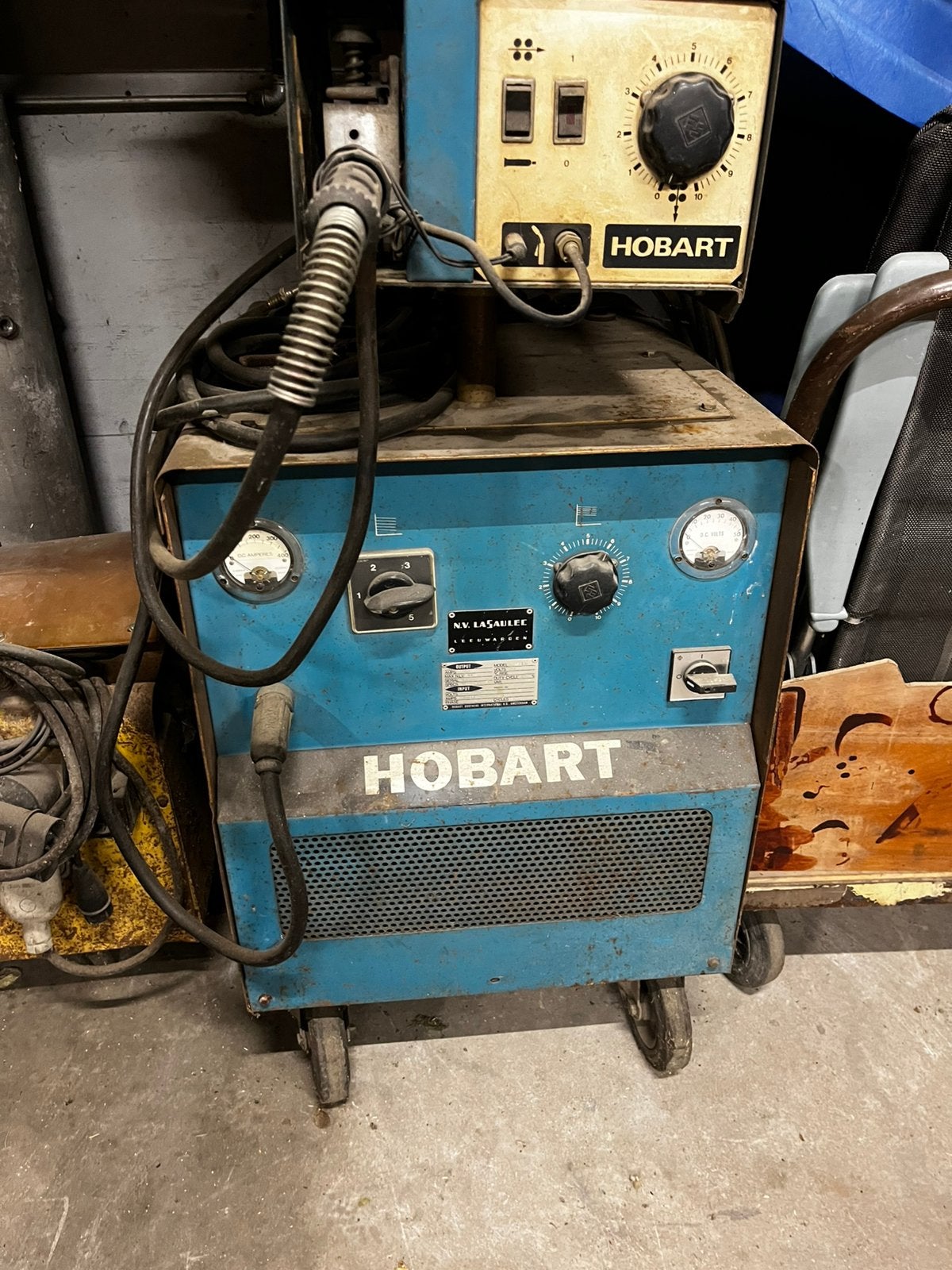 Hobart RC-307, Ophalen, Gebruikt