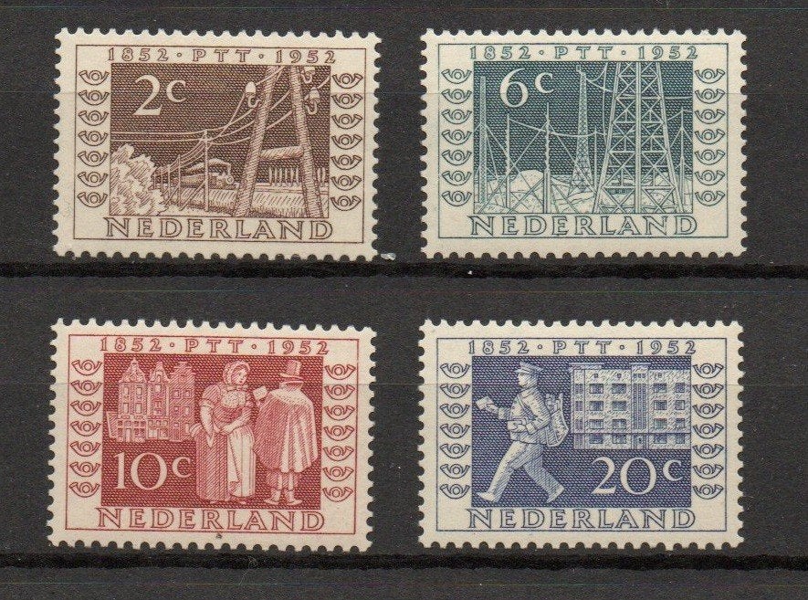 K416 ITEP zegels NVPH 592 / 595, Ophalen of Verzenden