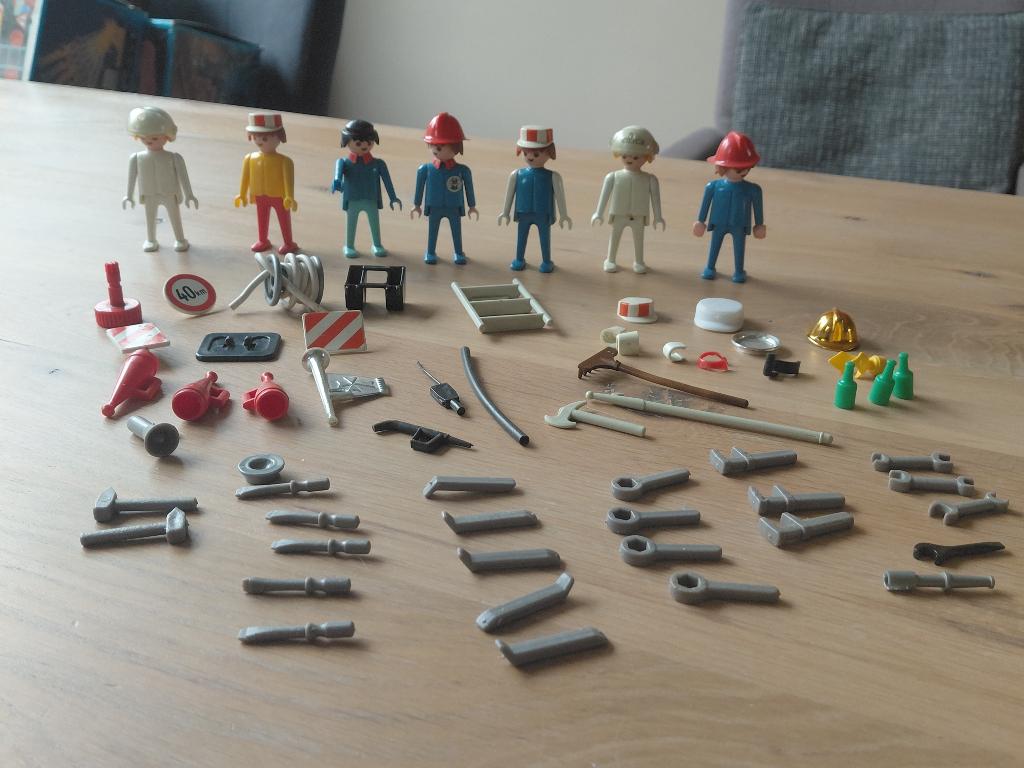 Vintage Playmobil, poppetjes, Ophalen of Verzenden, Gebruikt, Los playmobil