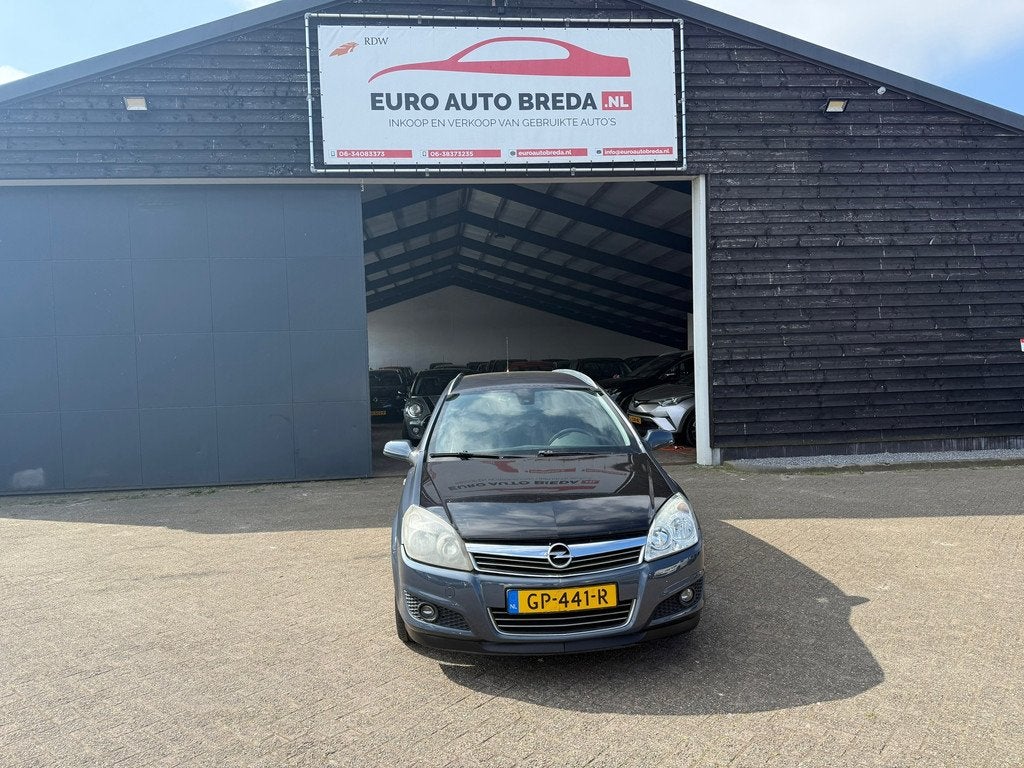 Opel Astra Wagon 1.8 Business, Auto's, Voorwielaandrijving, Gebruikt, Blauw, 1796 cc