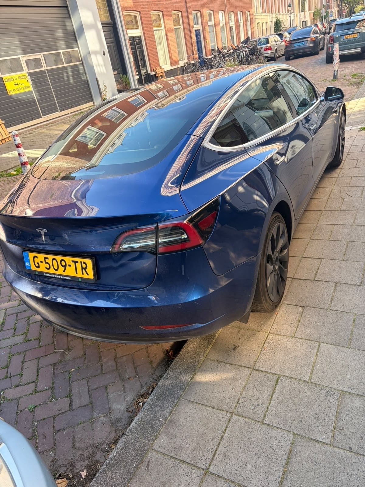 Foto 3 van Tesla Model 3 2019 Blauw