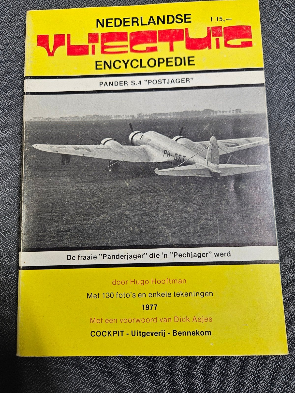 Nederlandse Vliegtuig Encyclopedie - Pander S.4 Postjager, Verzamelen, Luchtvaart en Vliegtuigspotten, Ophalen of Verzenden, Gebruikt