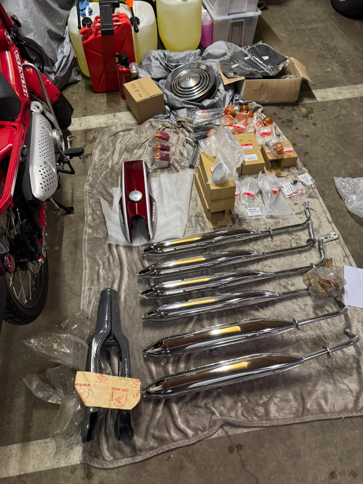 Honda onderdelen NIEUW ORIGINEEL HONDA te koop!, Fietsen en Brommers, Brommeronderdelen | Oldtimers, Ophalen, Nieuw, Overige merken