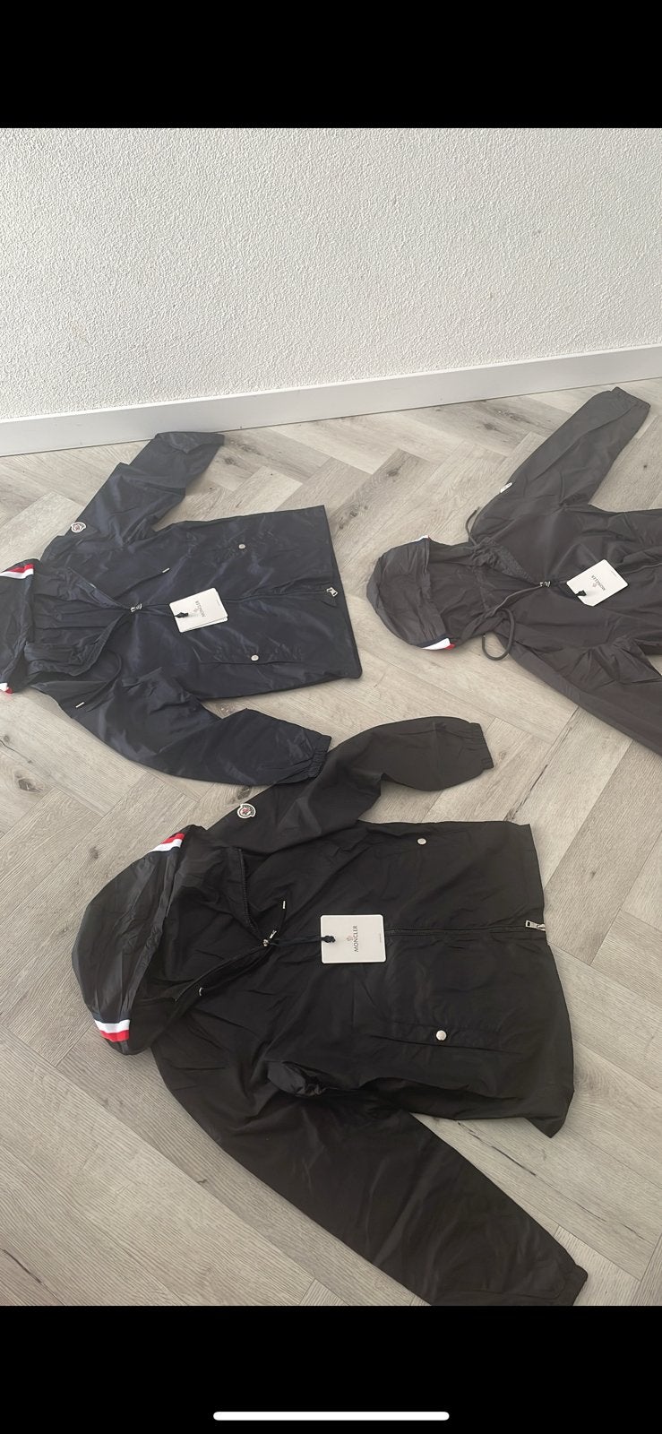 Moncler windbreaker zomer, Ophalen of Verzenden, Zo goed als nieuw, Overige maten, Zwart