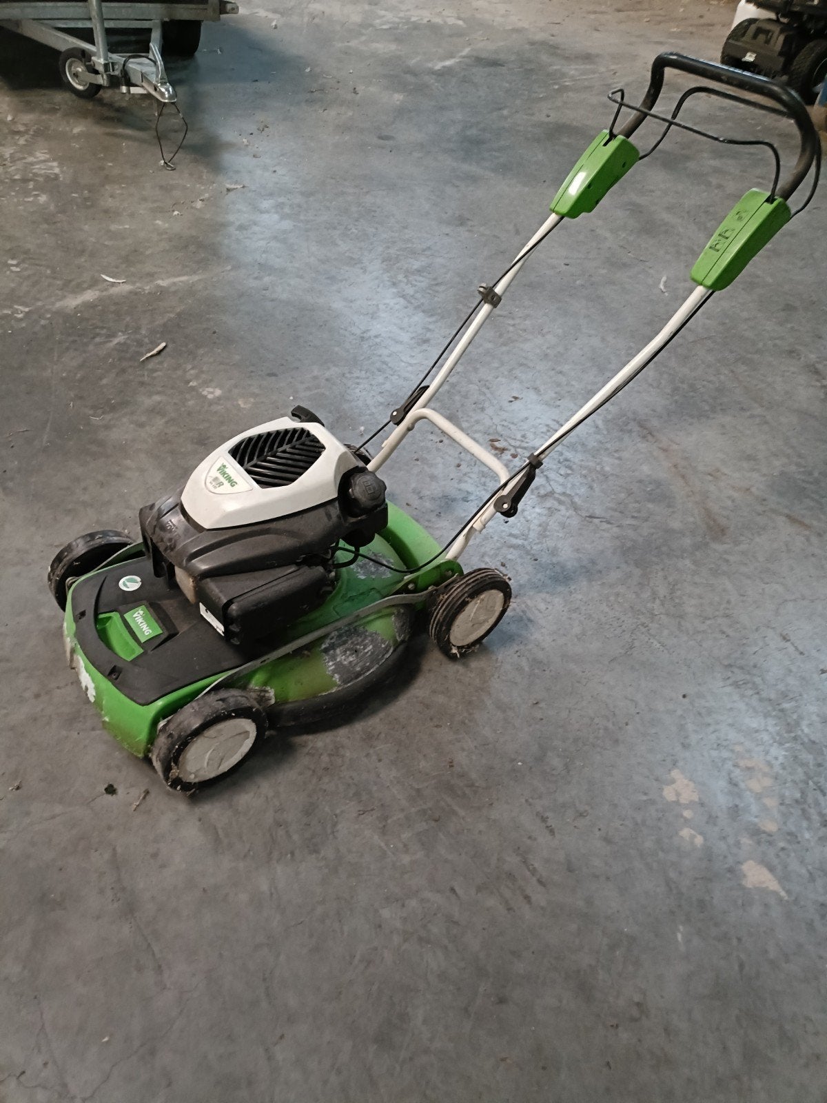Viking MB4 Stiga mulch grasmaaier aangeboden, Tuin en Terras, Ophalen, Gebruikt