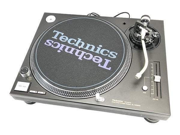 Technics SL 1200 1210 Mk6 Limited Zwart Platenspeler Mk2, Pitch-regelaar, Ophalen of Verzenden, Zo goed als nieuw, Platenspeler
