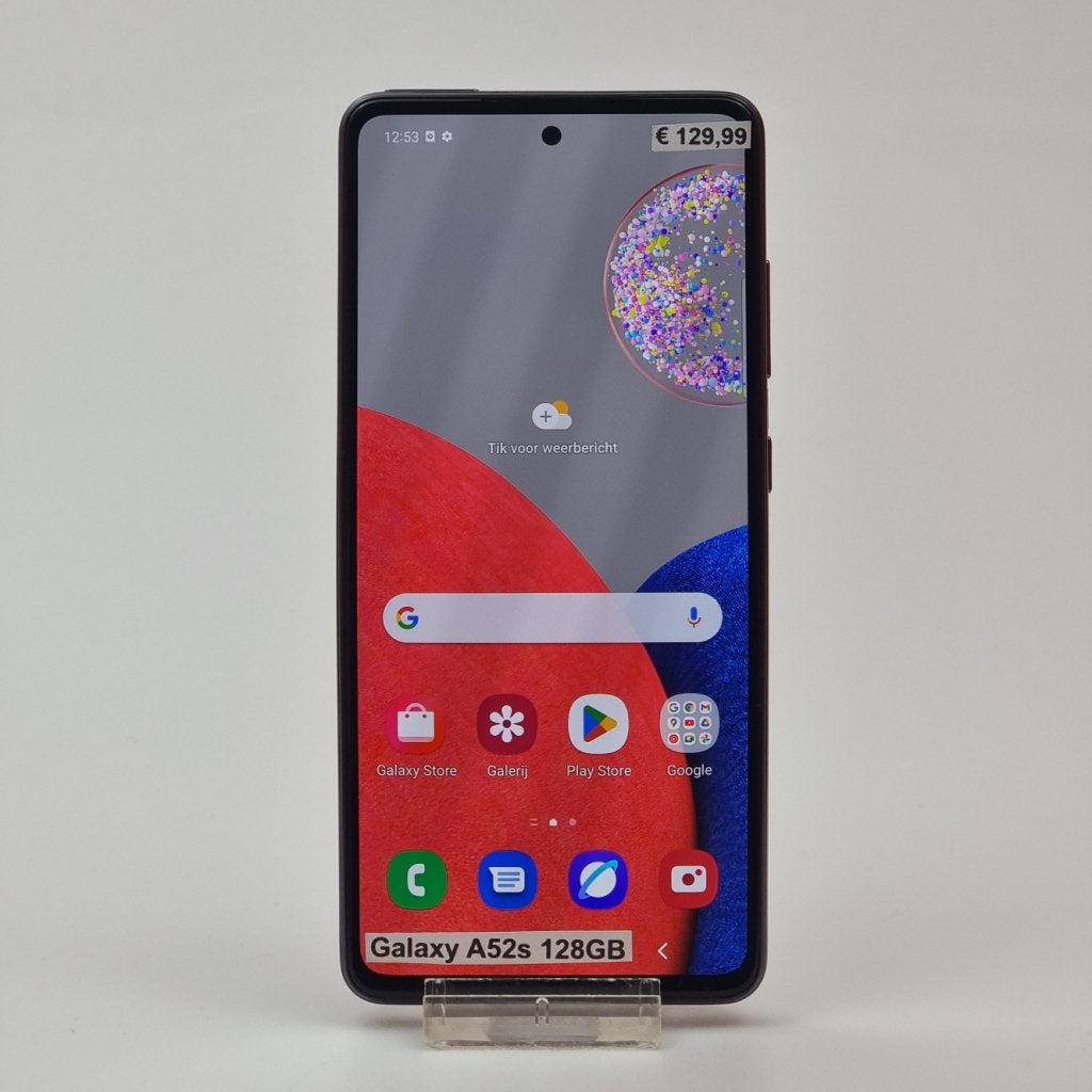 Samsung Galaxy A52S 5G 128GB Zwart, Samsung, Zo goed als nieuw, Support@Samsung.com, 129, Samsung-ro, Yeongtong-gu
Suwon-si, Gyeonggi-do 16677
South Korea