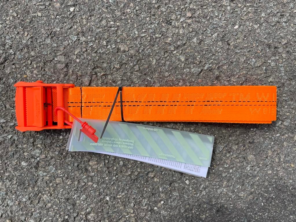 Off White Industrial Belt 200cm Off-White Riem, Kleding | Heren, Riemen en Ceinturen, Ophalen of Verzenden, Nieuw, Riem of Ceintuur