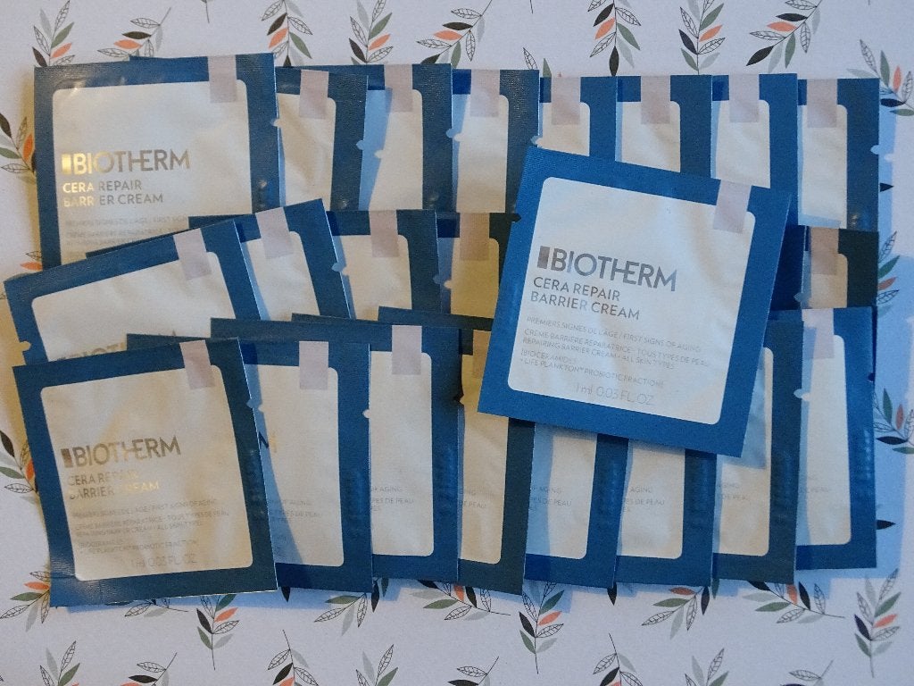 Biotherm Cera Repair Barrier Cream (25 proefjes), Ophalen of Verzenden, Nieuw, Gehele gezicht, Verzorging