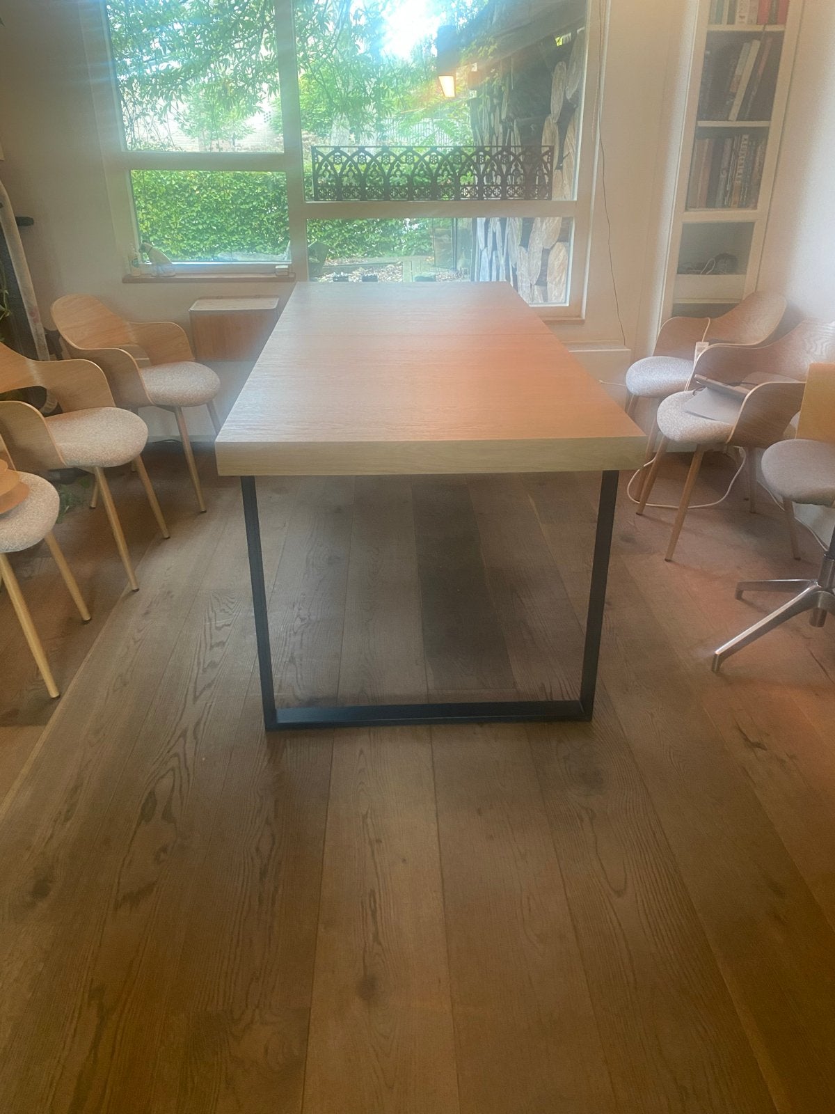 IKEA TARSELE Uitschuifbare eettafel eikenfineer