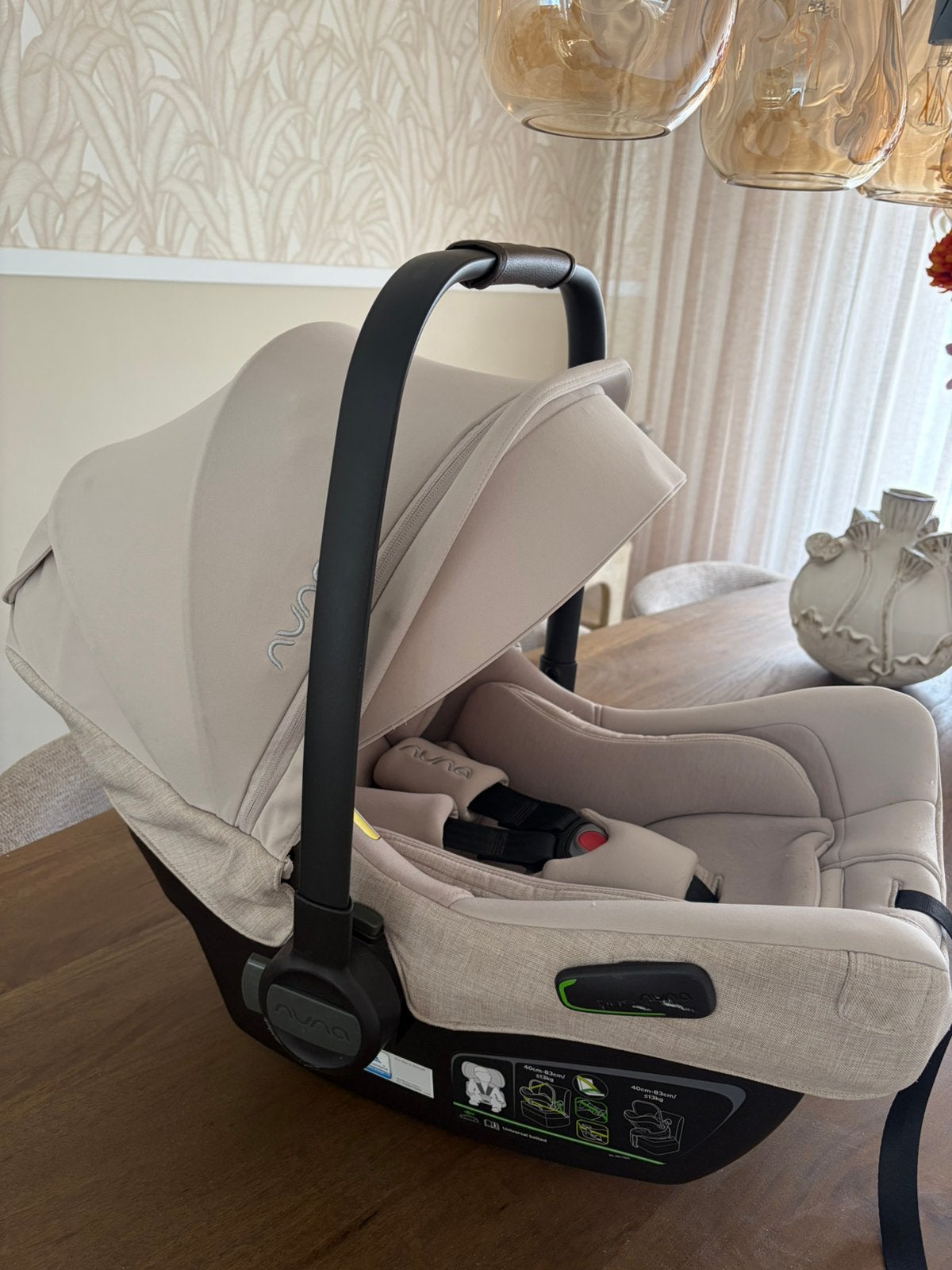 Maxicosi Nuna Pipa Next i-size, Ophalen of Verzenden, 0 t/m 13 kg, Maxi-Cosi, Gebruikt