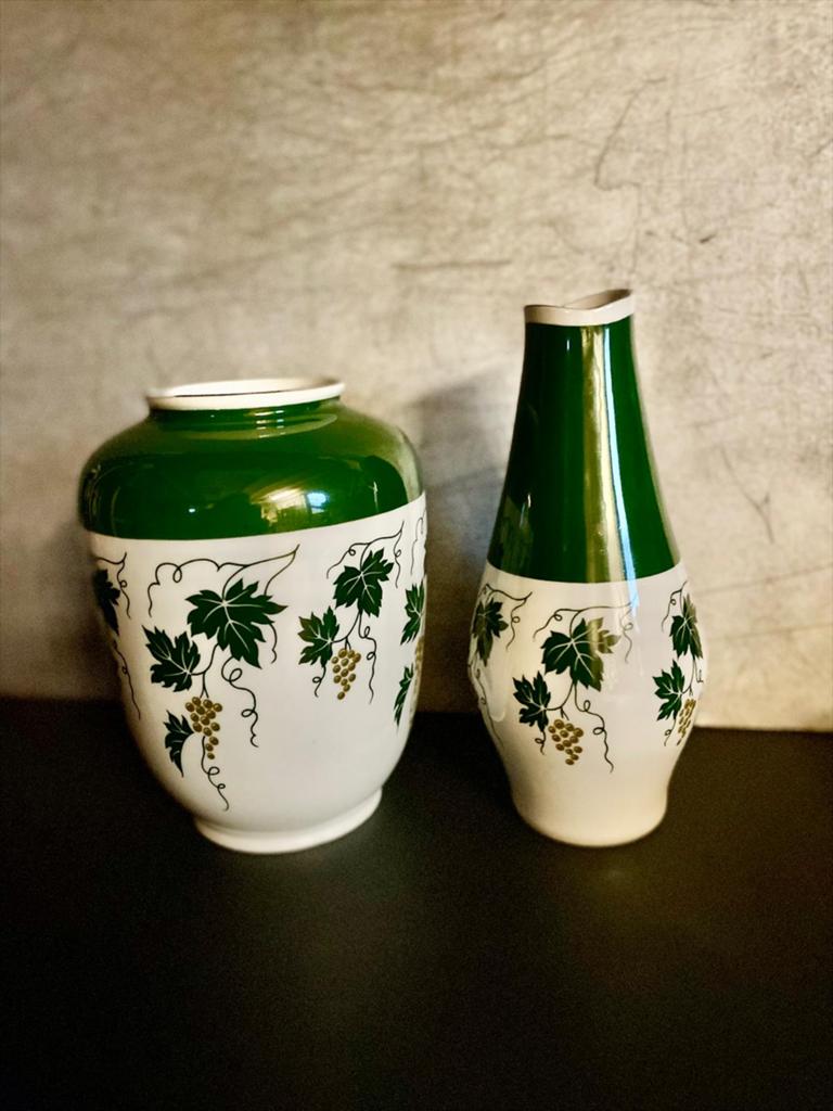 Wagner & Apel Porselein vasen set DDR, Ophalen of Verzenden