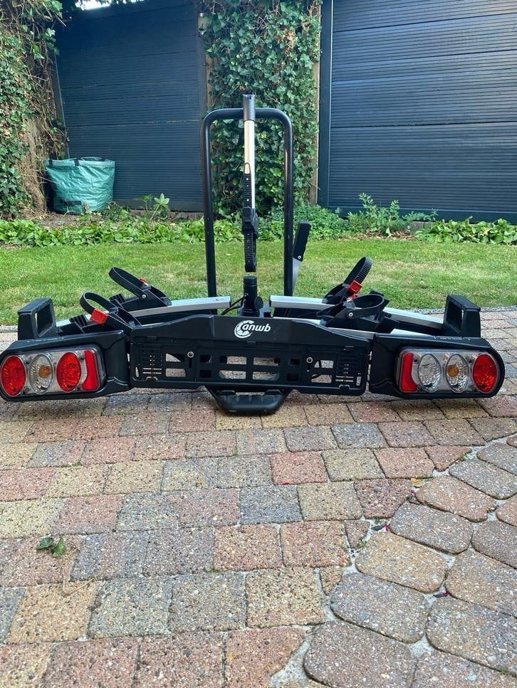 ANWB Flex Plus II fietsendrager voor 2 fietsen | Opvouwbaar, Ophalen, Gebruikt, 2 fietsen, Trekhaakdrager