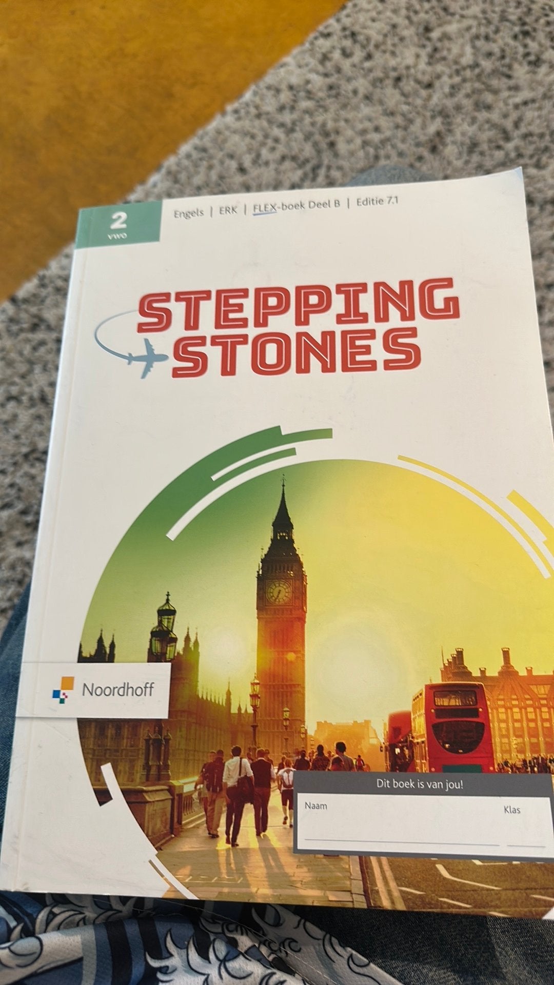 Stepping stones 2 vwo versie 7.1 nooit gebruikt, Ophalen of Verzenden, Nieuw, VWO, Engels