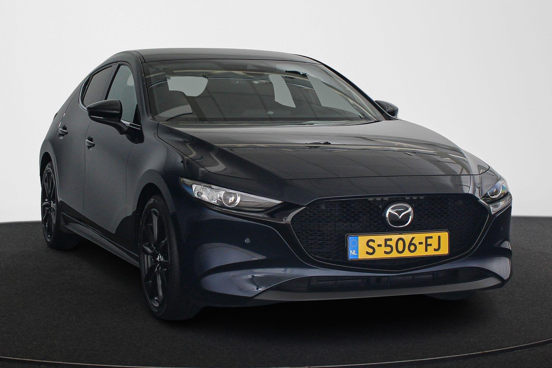Mazda 3 2.0 e-SkyActiv-G M Hybrid 150 Sportive Trekhaak BOSE, Auto's, Mazda, Voorwielaandrijving, 1998 cc, Stof, Gebruikt
