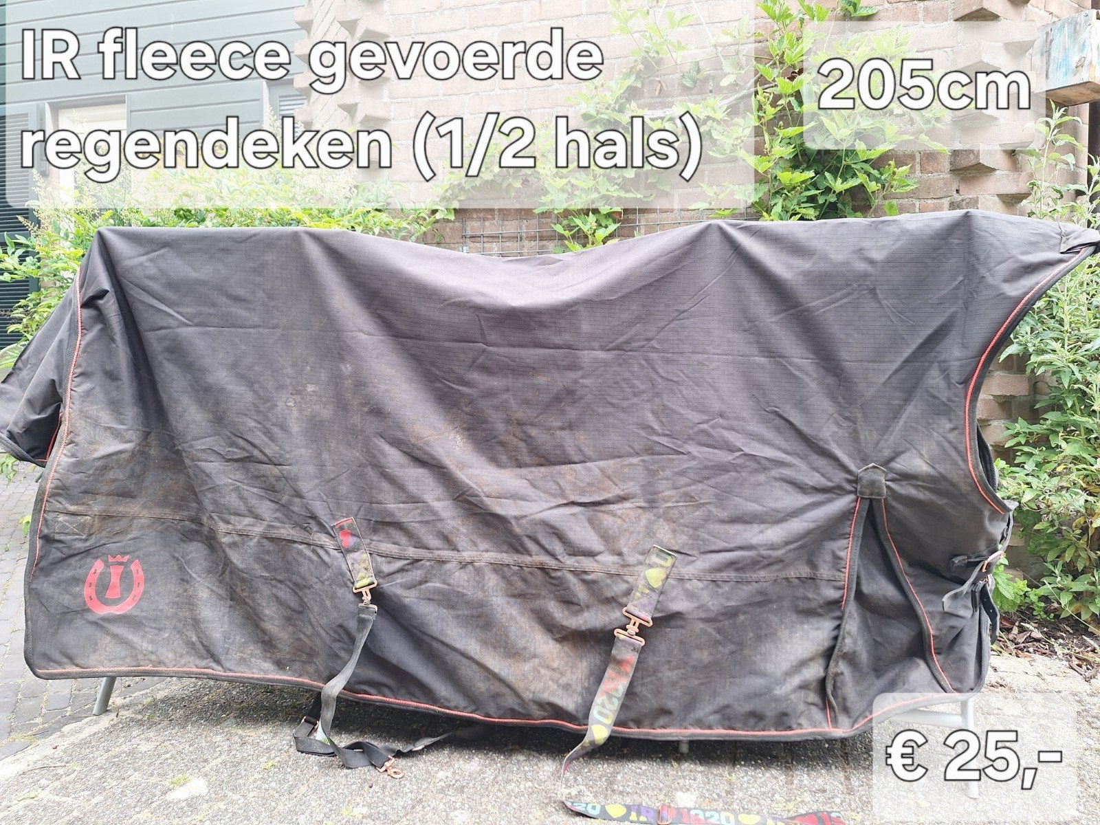 Nette deken, fleece gevoerd, halve hals 205cm, Meerkleurig, Dubbele borstsluiting, Overige merken, Extra Full (XL)