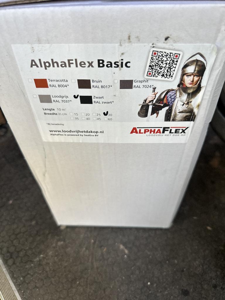 Alphaflex Loodvervanger, Overige materialen, Zwart, Nieuw, Ophalen of Verzenden