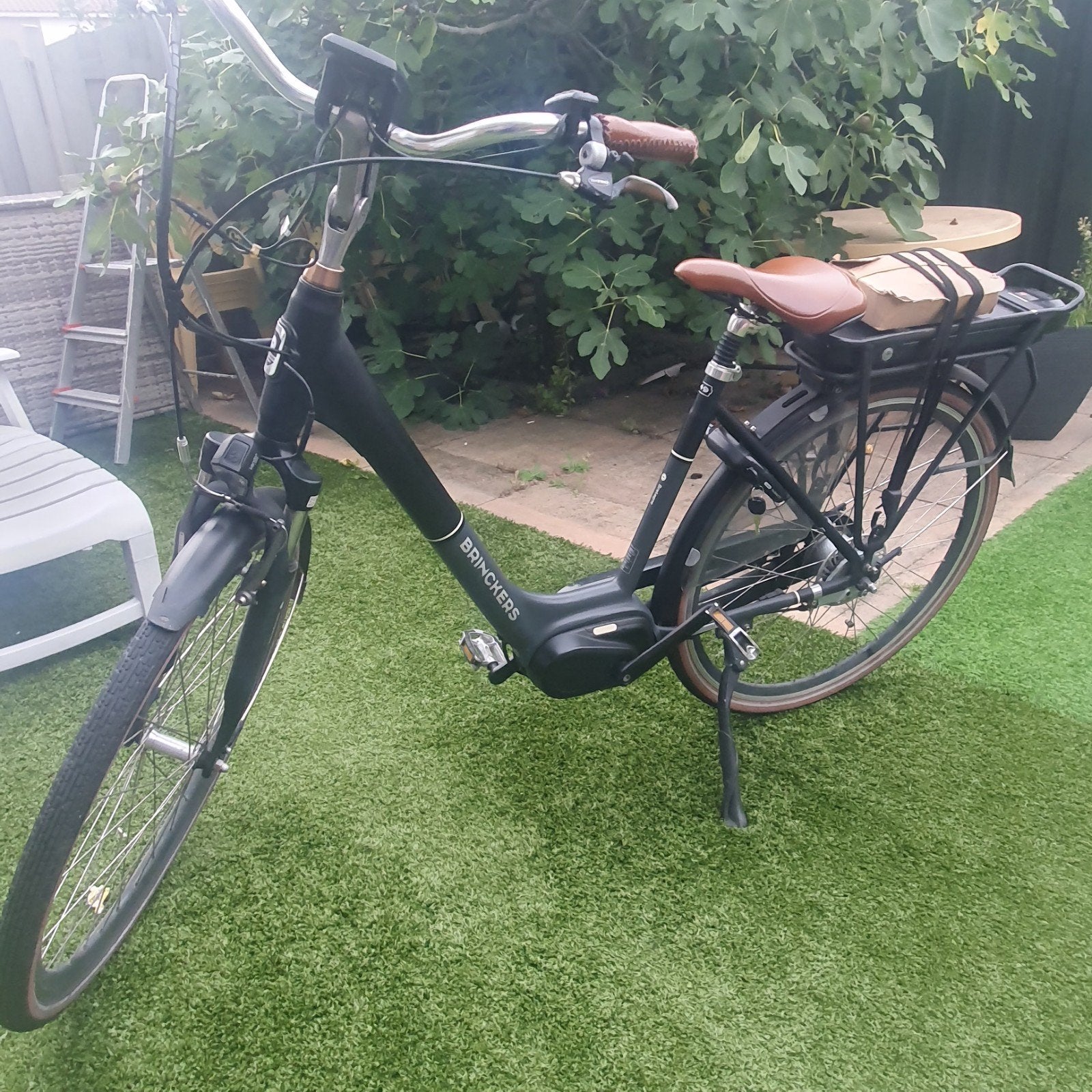 elektrische damesfiets brinckers middenmoter frame 49, Fietsen en Brommers, 47 tot 51 cm, Ophalen of Verzenden, Gebruikt, Brinckers