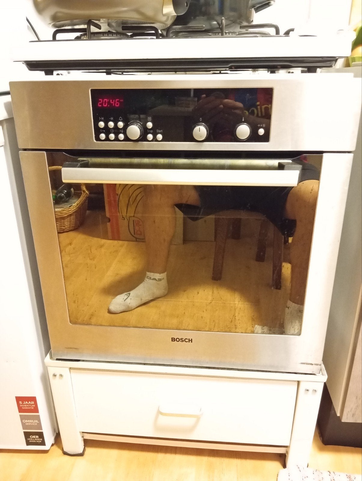 electrische inbouwen oven bosch te koop, Ophalen