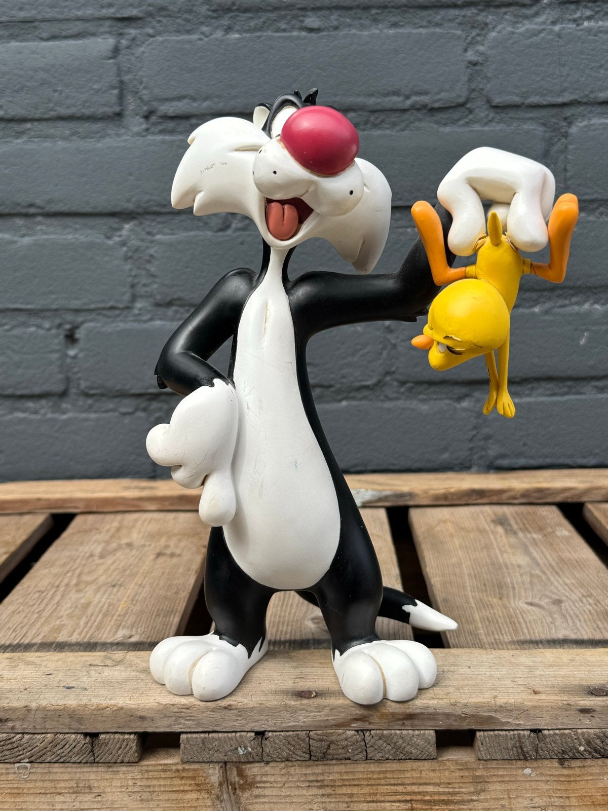 Sylvester en Tweety beeldje Looney Tunes Warner Bros, Ophalen, Gebruikt, ., .