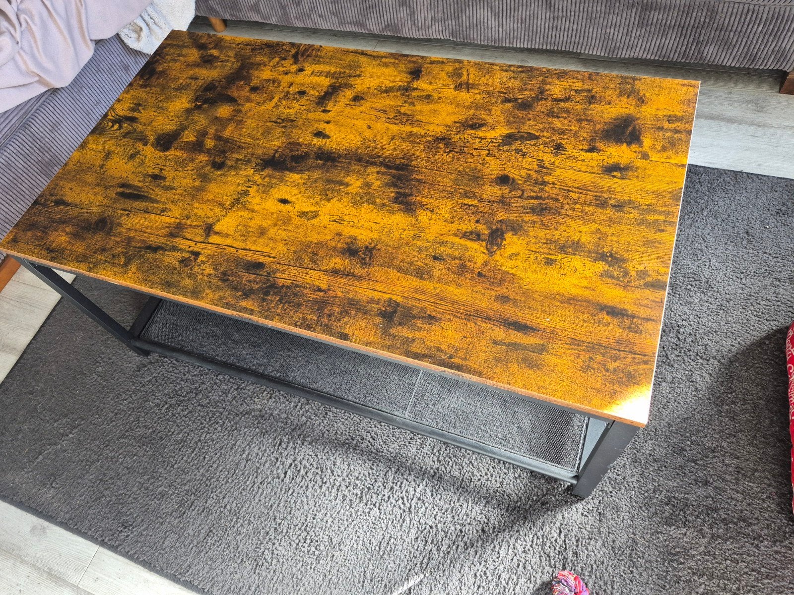 salontafel, 100 tot 150 cm, Zo goed als nieuw, Rechthoekig, 50 tot 100 cm