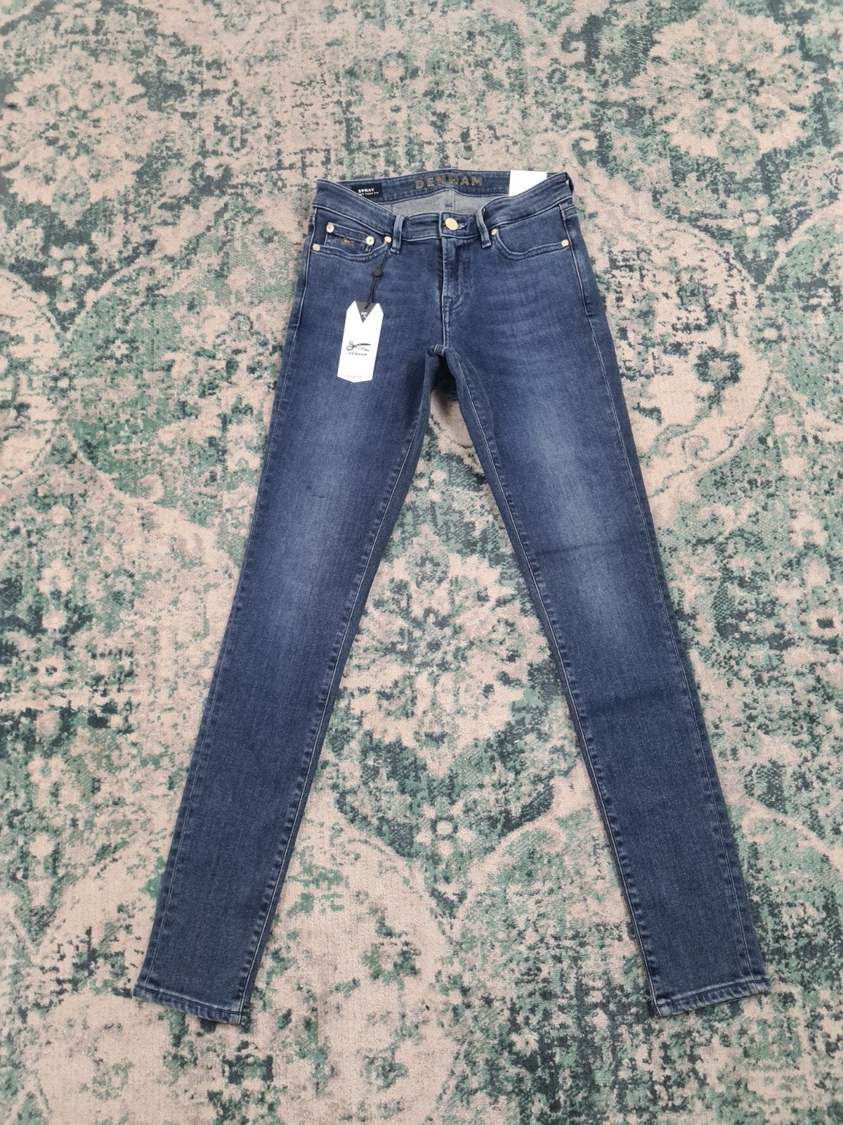 Denham Spray Super Tight Fit W25 L30 Nieuw Tulsi2530, Ophalen of Verzenden, Nieuw, Blauw, W27 (confectie 34) of kleiner