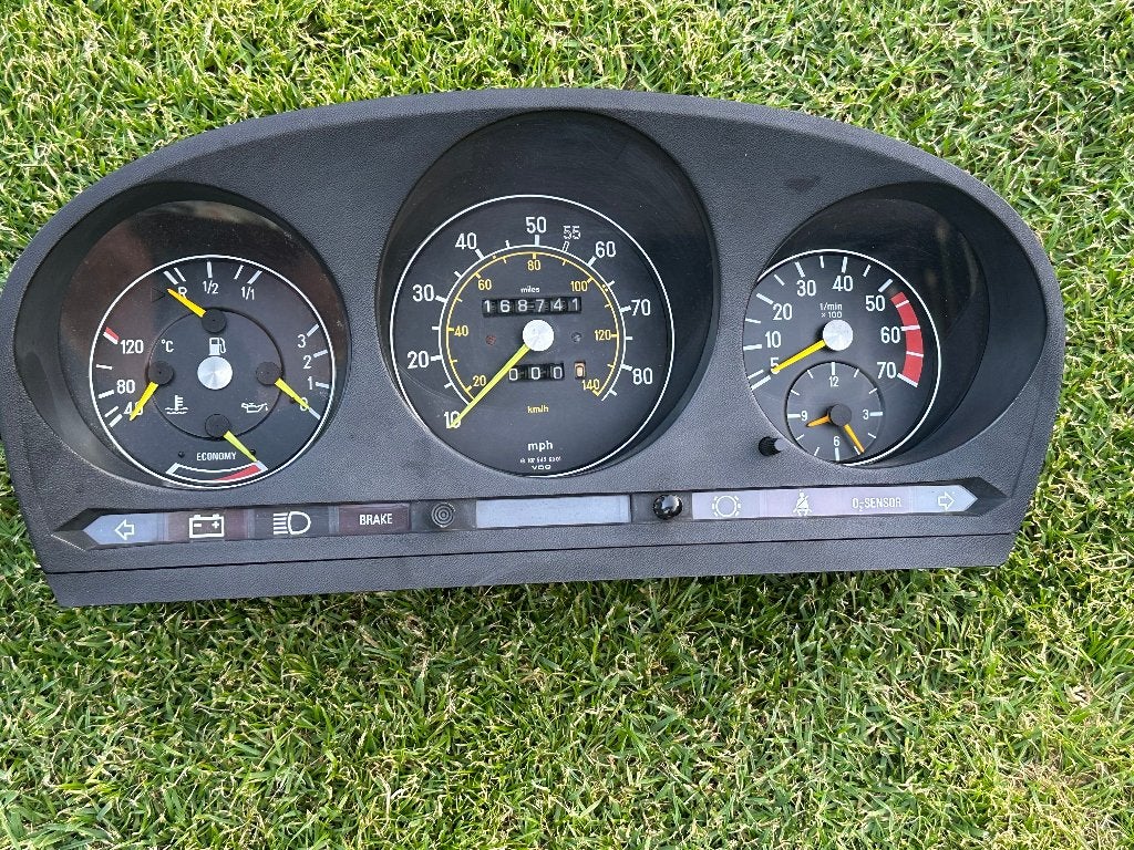 Mercedes W107 R107 Instrumentenpaneel/snelheidsmeter, Ophalen of Verzenden, Gebruikt, Mercedes-Benz