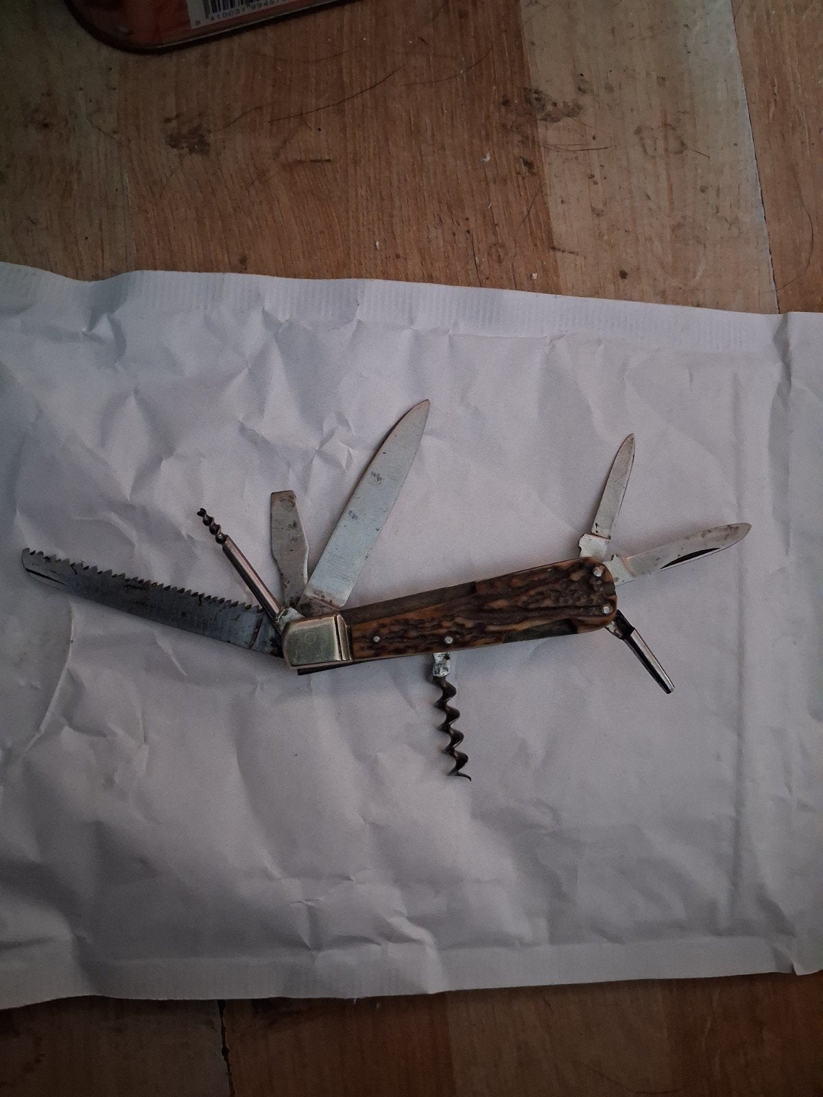 Zeldzaam zakmes uit 1e wereldoorlog periode, Verzamelen, Militaria | Tweede Wereldoorlog, Verzenden