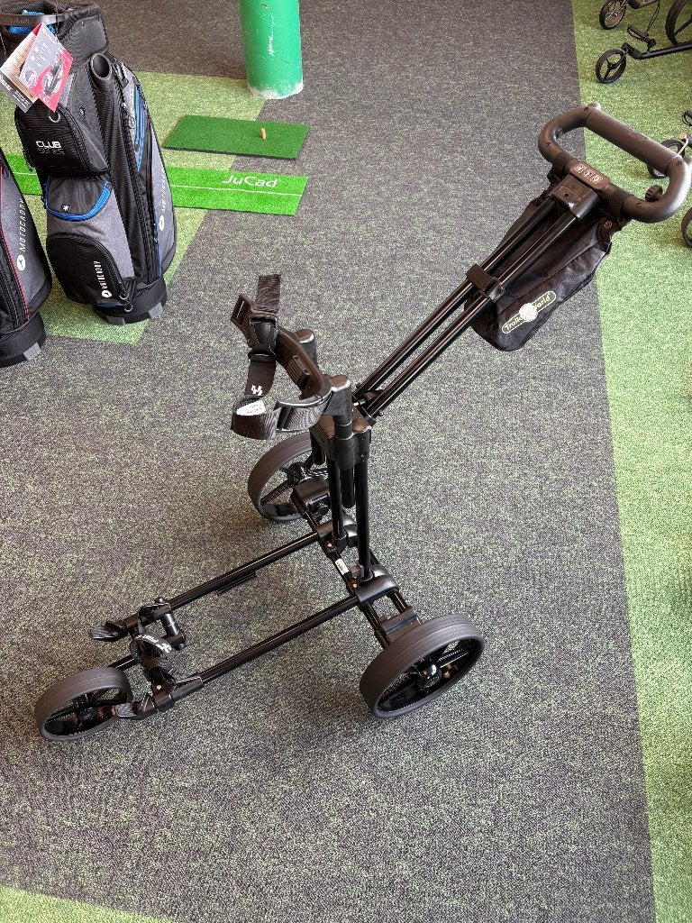 Flat Cat Gear 2.0. Zwart - Elektrische golftrolley, Sport en Fitness, Golf, Ophalen of Verzenden, Zo goed als nieuw, Golfkar, Overige merken