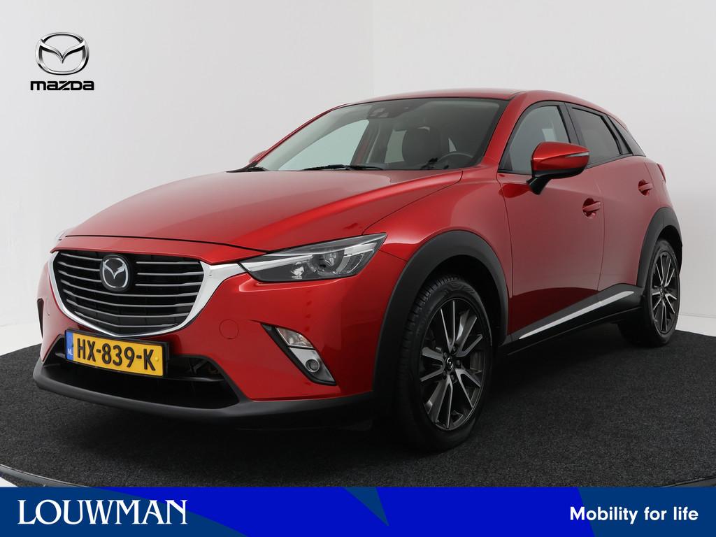 Mazda CX-3 2.0 SkyActiv-G 120 GT-M | Trekhaak | Adaptive CC, Auto's, Mazda, Bedrijf, Te koop, CX-3, ABS, Achteruitrijcamera, Adaptive Cruise Control
