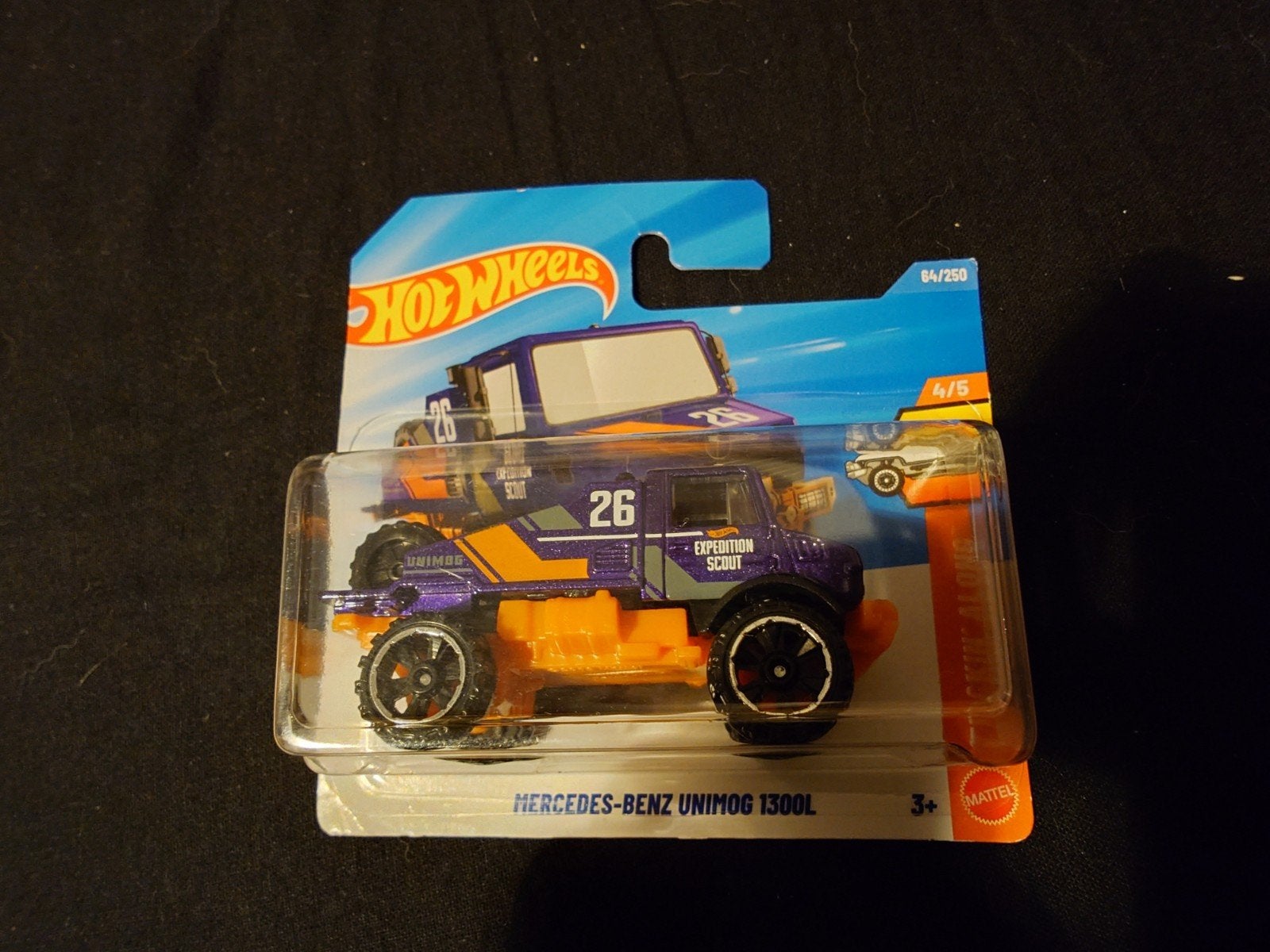 Hot wheels unimog 1300l, Ophalen of Verzenden, Nieuw, Auto